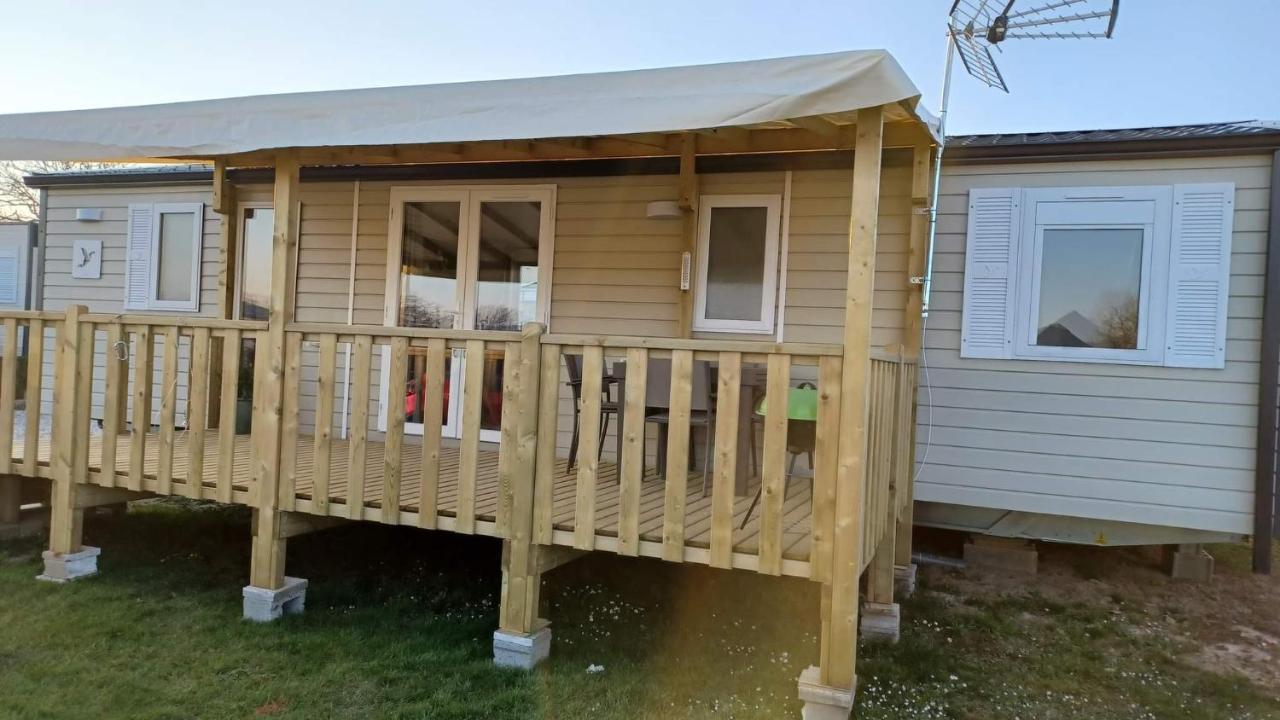 Mobilhome 6 personnes Biville-sur-Mer Eksteriør bilde